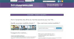 Desktop Screenshot of independant.notreassurance.com