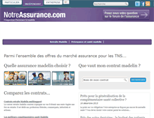 Tablet Screenshot of independant.notreassurance.com